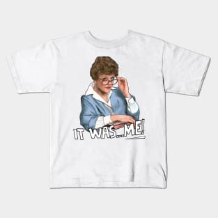 Jessica Fletcher- it was me! Kids T-Shirt